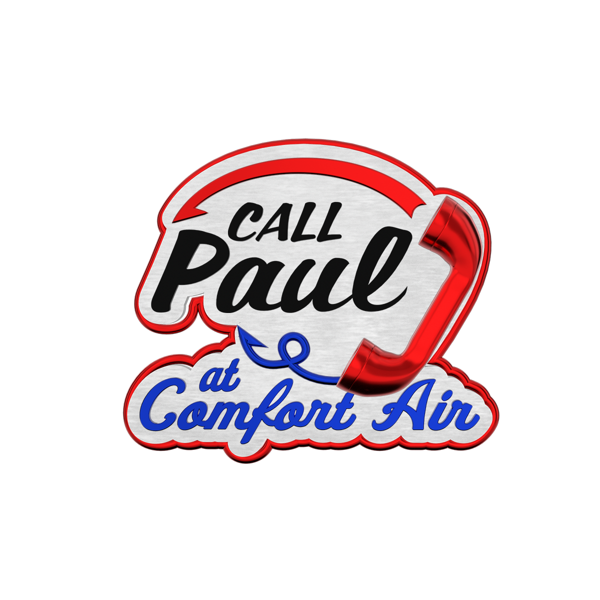 Call Paul at Comfort Air mark